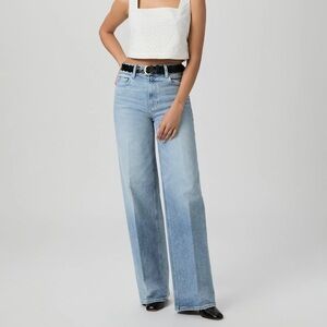 PAIGE Sasha 32" Wide Leg Jean - Verse